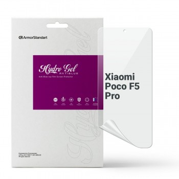 Гідрогелева плівка ArmorStandart Anti-Blue для Xiaomi Poco F5 Pro, діагональ 6.67