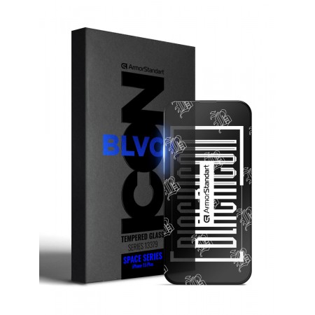 Защитное стекло ArmorStandart Space Black Icon для Apple iPhone 15 Plus, 6.7
