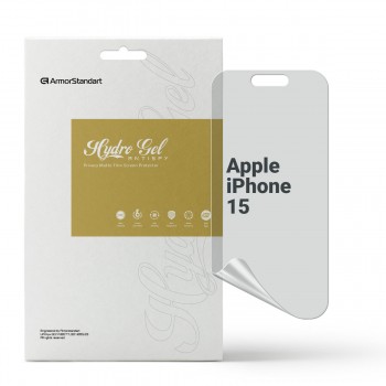 Гідрогелева плівка ArmorStandart антишпигун для Apple iPhone 15, діагональ 6.1