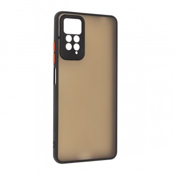 Чехол ArmorStandart Frosted Matte для Xiaomi Redmi Note 12 Pro 4G, чёрный