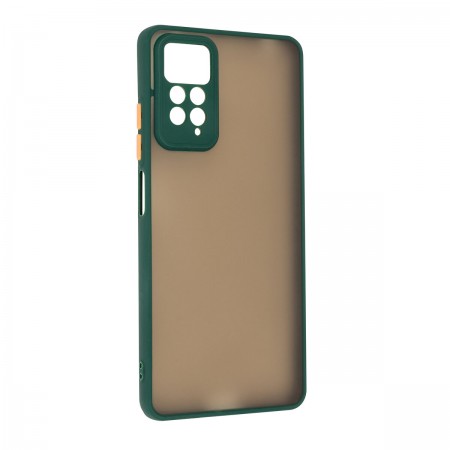 Чехол ArmorStandart Frosted Matte для Xiaomi Redmi Note 12 Pro 4G, темно-зеленый, TPU + PC