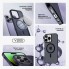 Чохол ArmorStandart Y23 MagSafe для Apple iPhone 15 Pro, чорний (Transparent Black)