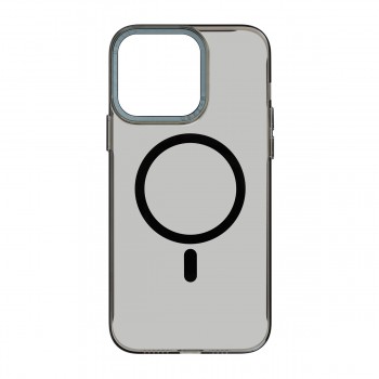 Прозорий чохол MagSafe ArmorStandart Y23 MagSafe для Apple iPhone 14 Pro, Transparent Black