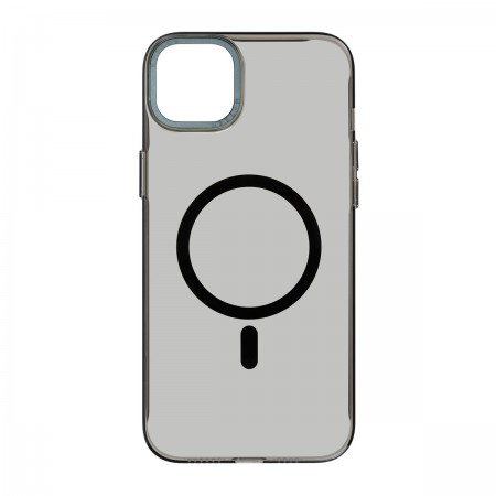Чехол ArmorStandart Y23 MagSafe для Apple iPhone 15 Plus, прозрачно-чёрный