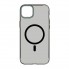 Прозрачный чехол с MagSafe ArmorStandart Y23 MagSafe для Apple iPhone 14 Plus Transparent Black