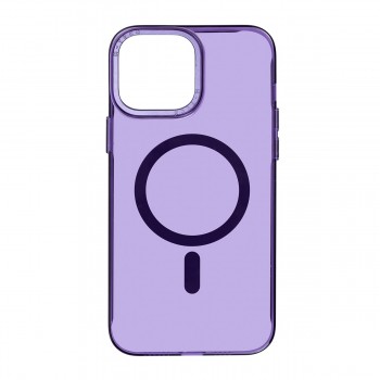 Чохол ArmorStandart Y23 MagSafe для Apple iPhone 14 Pro Max, TPU + пластик, Transparent Purple (фіолетовий)