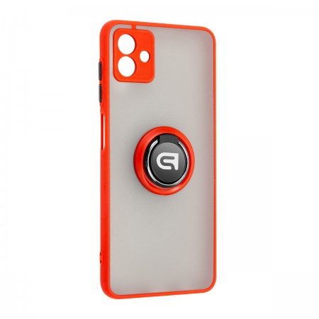 Чехол-накладка ArmorStandart Frosted Matte Ring для Samsung A04 (A045), Red (красный)