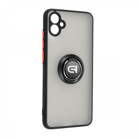 Чохол-накладка ArmorStandart Frosted Matte Ring для Samsung A04e (A042), Black (чорний)