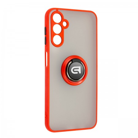 Чехол-накладка ArmorStandart Frosted Matte Ring для Samsung A14 4G / A14 5G, Red (красный)