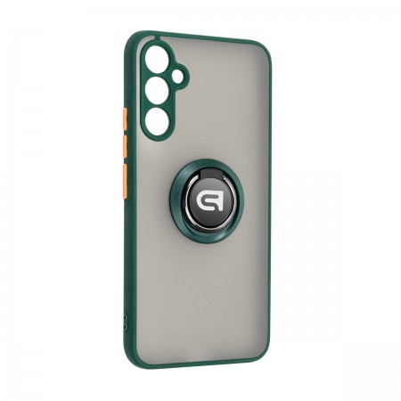 Чохол-накладка ArmorStandart Frosted Matte Ring для Samsung A34 5G (A346), Dark Green (зелений)