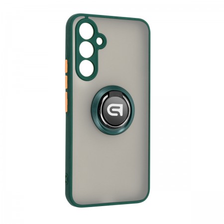 Чохол-накладка ArmorStandart Frosted Matte Ring для Samsung A54 5G (A546), Dark Green (зелений)