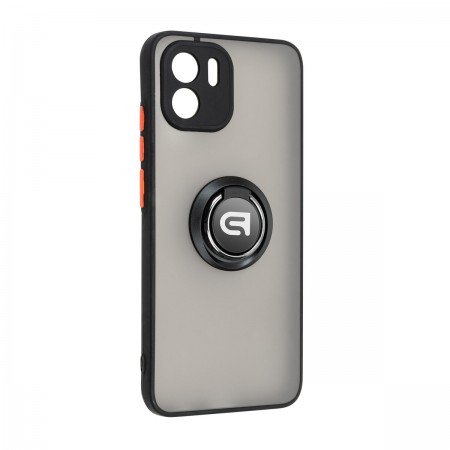 Чехол-накладка ArmorStandart Frosted Matte Ring для Xiaomi Redmi A2, Black (черный)