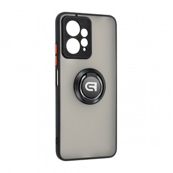 Чехол ArmorStandart Frosted Matte Ring для Xiaomi Redmi Note 12 4G Black