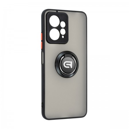 Чехол ArmorStandart Frosted Matte Ring для Xiaomi Redmi Note 12 4G Black