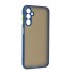 Чохол ArmorStandart Frosted Matte для Samsung A24 4G (A245), темно-синій, TPU + PC