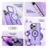 Чехол ArmorStandart Y23 MagSafe для Apple iPhone 15 Transparent Purple