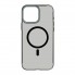 Чехол-накладка ArmorStandart Y23 MagSafe для Apple iPhone 15 Pro Max прозрачный чёрный