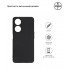 Чохол-накладка ArmorStandart Matte Slim Fit для OPPO A98 5G, Black (чорний)