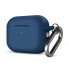 Силиконовый чехол ArmorStandart Hang Case для Apple AirPods Pro 2 с карабином, Lake Blue