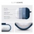 Силиконовый чехол ArmorStandart Hang Case для Apple AirPods Pro 2 с карабином, Lake Blue
