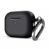 Силіконовий чохол ArmorStandart Hang Case для Apple AirPods Pro 2 з карабіном, чорний