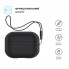Силиконовый чехол для наушников ArmorStandart Silicone Case with straps для Apple AirPods Pro 2, чёрный