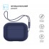 Силиконовый чехол для наушников ArmorStandart Silicone Case with straps для Apple Airpods Pro 2, с ремешком, тёмно-синий