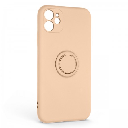 Чохол-накладка ArmorStandart Icon Ring для Apple iPhone 11 Pink Sand