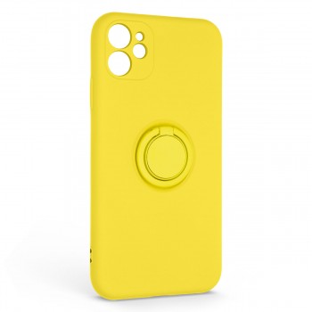 Чохол-накладка ArmorStandart Icon Ring для Apple iPhone 11, Yellow (жовтий) Чохол-накладка ArmorStandart Icon Ring для Apple iPhone 11, Yellow (жовтий)