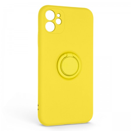 Чохол-накладка ArmorStandart Icon Ring для Apple iPhone 11, Yellow (жовтий)
