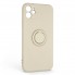Чохол із кільцем-тримачем ArmorStandart Icon Ring для Apple iPhone 11, кольору слонової кістки (Stone)