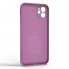Чохол ArmorStandart Icon Ring для Apple iPhone 11, силікон + метал, Grape (фіолетовий)