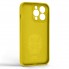 Чехол-накладка ArmorStandart Icon Ring для Apple iPhone 13 Pro, силикон, желтый