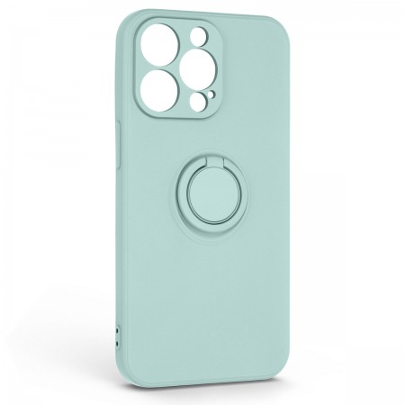 Чохол-накладка ArmorStandart Icon Ring для Apple iPhone 13 Pro, силікон, Mint (зелений)