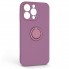 Чохол з магнітним кільцем-тримачем ArmorStandart Icon Ring для Apple iPhone 13 Pro, Grape