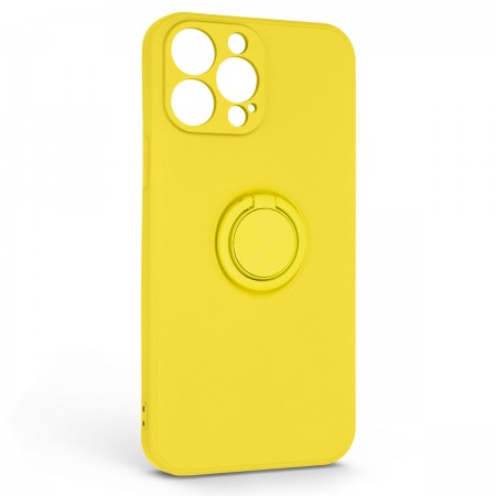 Чохол-накладка ArmorStandart Icon Ring для Apple iPhone 13 Pro Max, силікон, жовтий