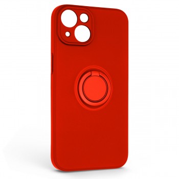 Чохол ArmorStandart Icon Ring для iPhone 14 з кільцем-тримачем, Red (червоний)