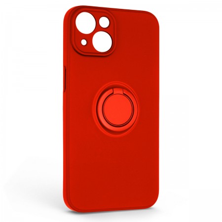 Чохол ArmorStandart Icon Ring для iPhone 14 з кільцем-тримачем, Red (червоний)