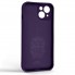 Чохол ArmorStandart Icon Ring для iPhone 14 з кільцем-тримачем, Dark Purple (фіолетовий)
