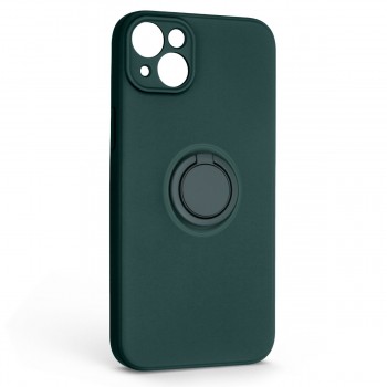 Чохол ArmorStandart Icon Ring для Apple iPhone 14 Plus, темно-зелений