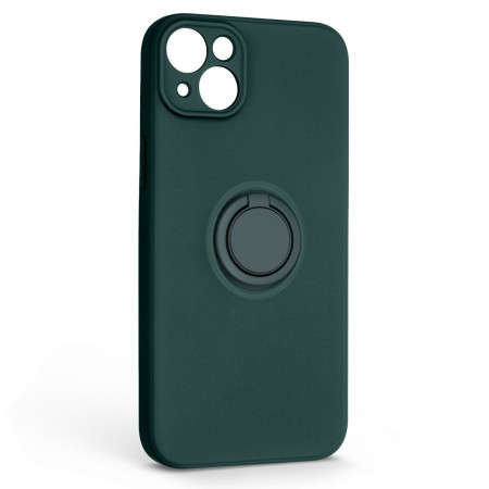 Чохол ArmorStandart Icon Ring для Apple iPhone 14 Plus, темно-зелений