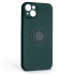 Чохол ArmorStandart Icon Ring для Apple iPhone 14 Plus, темно-зелений