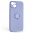 Силиконовый чехол с кольцом ArmorStandart Icon Ring для Apple iPhone 14 Plus Lavender