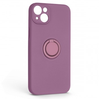 Силіконовий чохол з кільцем ArmorStandart Icon Ring для Apple iPhone 14 Plus, Grape Силіконовий чохол з кільцем ArmorStandart Icon Ring для Apple iPhone 14 Plus, Grape