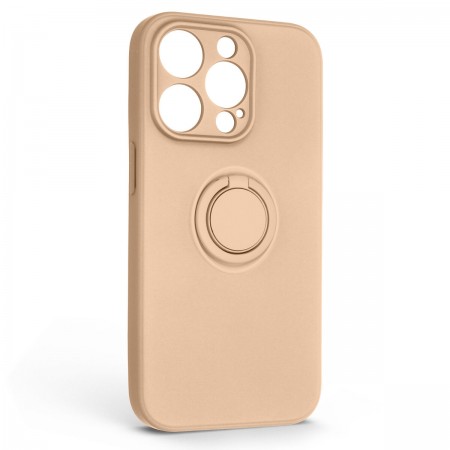 Чохол-накладка ArmorStandart Icon Ring для Apple iPhone 14 Pro, Pink Sand (пудровий)
