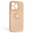 Чохол-накладка ArmorStandart Icon Ring для Apple iPhone 14 Pro, Pink Sand (пудровий)