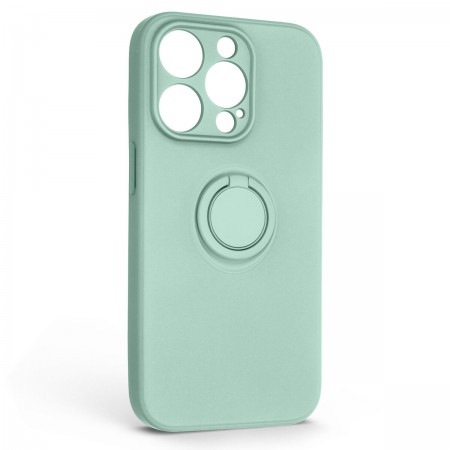 Чехол с магнитным кольцом-держателем ArmorStandart Icon Ring для Apple iPhone 14 Pro, Mint