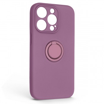 Чехол-накладка ArmorStandart Icon Ring для Apple iPhone 14 Pro, Grape (фиолетовый) Чехол-накладка ArmorStandart Icon Ring для Apple iPhone 14 Pro, Grape (фиолетовый)