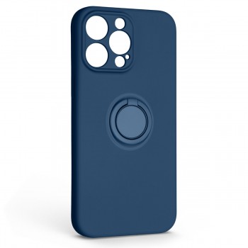 Чехол с кольцом-держателем ArmorStandart Icon Ring для Apple iPhone 14 Pro Max, синий