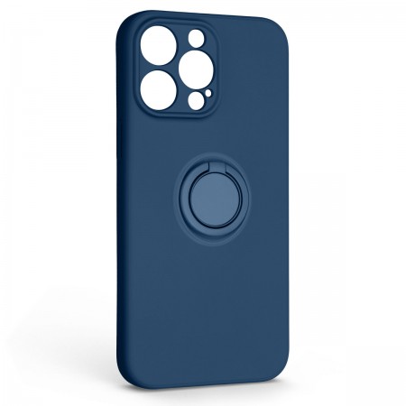 Чохол із кільцем-тримачем ArmorStandart Icon Ring для Apple iPhone 14 Pro Max, синій